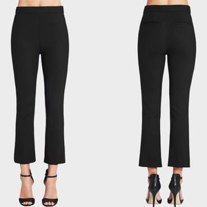 IRO Achille Wool Cropped Pants Dark Gray Trousers Women's Size 36 ( US 4)